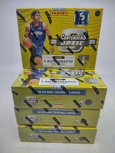 (5) 2022-23 Panini Contenders Optic Basketball Hobby Boxes Sealed Banchero RC Yr