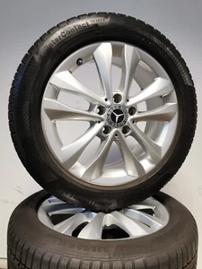 4 ruedas de invierno 225 50 R17 Mercedes Clase C W205 17" llantas de aluminio neumáticos de invierno - Imagen 1 de 4
