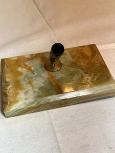 Waterman Pen Desk Holder Stand Stone - Picture 1 of 9