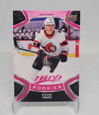 Shane Pinto 21-22 Upper Deck MVP Rookies Pink /100 - Image 1 of 2