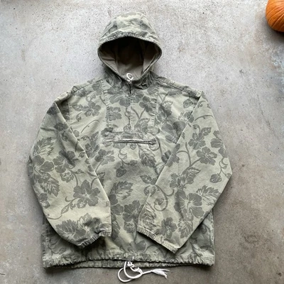 Vintage Old Navy Parka Anorak Jacket Windbreaker Floral Pattern Men’s XL - Image 1 of 4