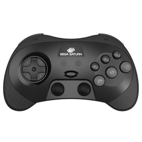 Retro-Bit SEGA Saturn&reg; 2.4GHz Wireless Pro Controller for Sega Saturn, Sega Mega