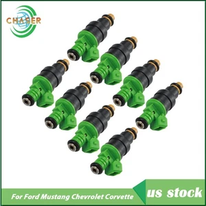 Durable Set of 8 Fuel Injectors For Ford Mustang 1985 1986-2011 42lb 0280150558 - Picture 1 of 10