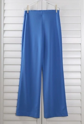 WHITE HOUSE BLACK MARKET NWT $89 Slip On Crepe Wide Leg Pants in 6L 6 Tall - Image 1 of 4