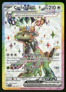 Pokemon Tcg Cyclizar ex #228 Pokemon Surging Sparks NM - Picture 1 of 2