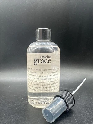 Philosophy AMAZING GRACE Perfume BODY SPRITZ 8 Fl Oz - NOVO com Bomba - Imagem 1 de 3