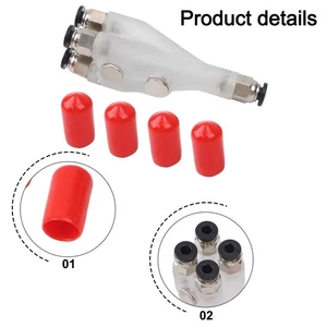 For Bambu Lab Printer Accessory Efficient Filament Pipe Expansion Port - Afbeelding 1 van 12