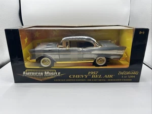 Ertl 1957 Chevy Bel Air American Muscle, 1:18 Diecast Limited Edition NEU in OVP - Bild 1 von 6