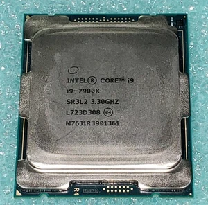 INTEL CORE i9-7900X 10-Core LGA-2066 SR3L2. X-series CPU Processor T6-B8 - Picture 1 of 2