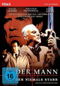 The man who wouldn`t die - Roger Moore, Malcom McDowell Region 2 DVD - Picture 1 of 1