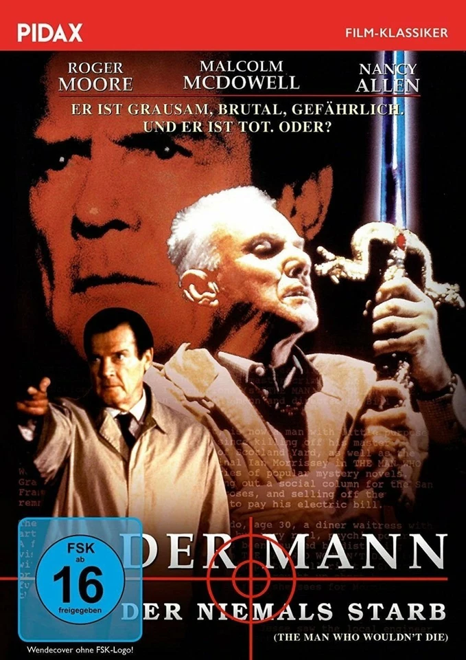 The man who wouldn`t die - Roger Moore, Malcom McDowell Region 2 DVD - Image 1 of 1