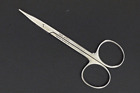 Erbrich Germany 001 Surgical IRIS Scissors/Chirurgie Schere curved 110mm G1-18