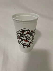 Neu Starbucks 2019 Cherry Reusable 16 oz Hot Cup ohne Deckel - Bild 1 von 3