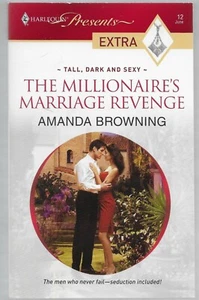 Tall, Dark and Sexy Ser.: The Millionaire's Marriage Revenge by Amanda Browning - Imagen 1 de 2