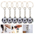6pcs Key Hanging Decor Backpack Charms Decorative Key Chain Soccer Party Favors