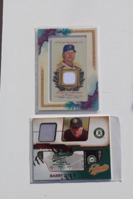 CURT SCHILLING 2007 TOPPS A & G  MINI RELIC PATCH-#AGR-CMS~W/2002 FLEER # JA-BZ - Image 1 of 4