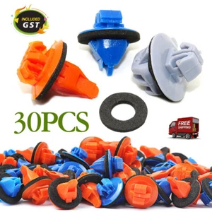 Front Door Trim Body Moulding Repair Kit Flare Panel Clips For Toyota Prado 120 - Picture 1 of 11