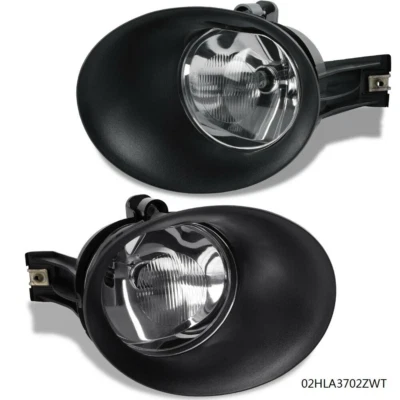 Fit For 2002-2008 Dodge Ram 1500 03-09 2500 3500 Glass Bumper Fog Lights Lamps - Image 1 of 4