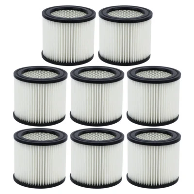 8 Pack Small Cartridge Filter 90398 90399 Type AA for Shop Vac Wet/Dry Vacs - Image 1 of 3