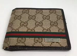Vintage Gucci Geldbeutel GG Herren Wallet Geldbörse Kartenetui 8 Raum Monogramm. - Bild 1 von 7