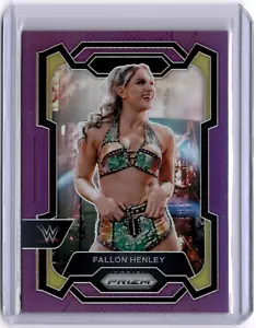 Fallon Henley 2024 Panini Prizm WWE Purple Prizm #134 WWE NXT #135/149 - Picture 1 of 2