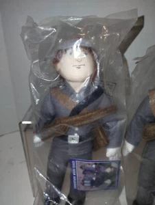 Rare 2001 MerryMakers Civil War Gray Confederate Soldier Doll 7.5" Tall NIP - Picture 1 of 5