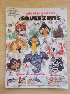 Plastic Canvas Squeezums~ASN #3048~Assorted Gifts~1987~17pp - Picture 1 of 8