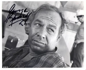 George Kennedy signed photo 8x10 in person Academy Award winning actor RARE mint - Picture 1 of 1