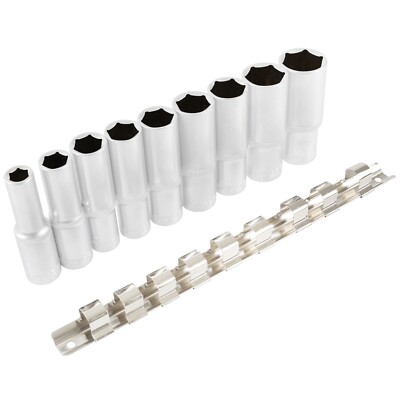 Stecknuss-Einsatz Tief, 15 Mm, 1/2 Zoll Antrieb – Aus Chrom-Vanadium-Stahl, Verchromt