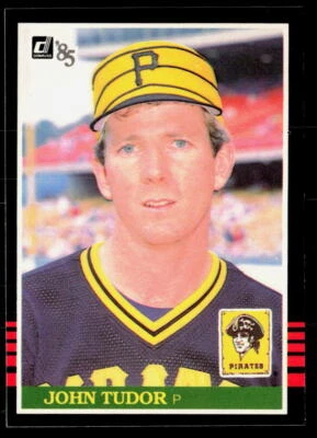 John Tudor 1985 Donruss #235 CORNERS - Image 1 of 2