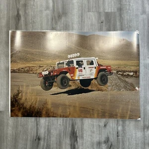 1993 Rod Hall + Chad Hall AM General Hummer Baja 1000 Off Road Poster Print - Picture 1 of 8