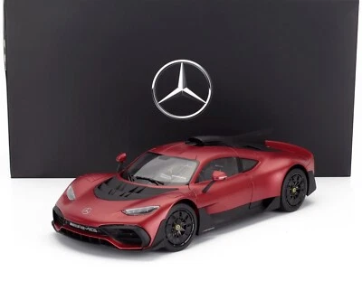 NZG 1/18 Mercedes Benz One AMG (C298) 2023 rosso nero B66961051 - Immagine 1 di 4