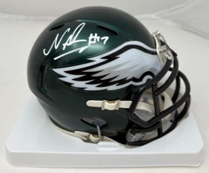Nakobe Dean signierter Philadelphia Eagles Speed Mini Helm PSA 281 - Bild 1 von 6