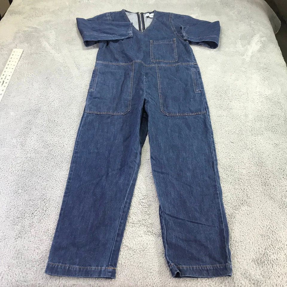 LF Markey Jumpsuit Womens 8 US Earlston Boilersuit Jumpsuit   Denim Jeans - Image 1 of 4