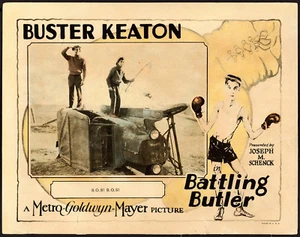 Movie Poster Battling Butler 1926 Lobby Card 11"x14" VF-7 Buster Keaton - Picture 1 of 1