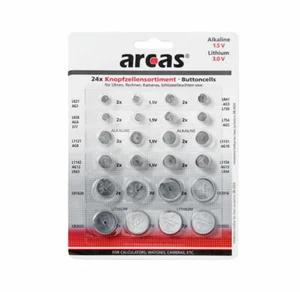 Knopfzellen Uhrenbatterien Sortiment A83 Spielzeug Batterien Set Paket Gemischt - Bild 1 von 2