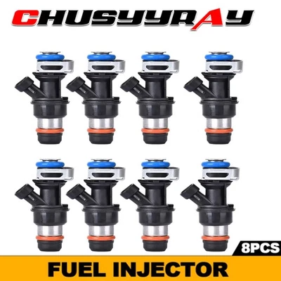 8x 25317628 Fuel Injectors For Chevrolet Suburban 2500 V8 6.0 2000-2006 - Изображение 1 из 4