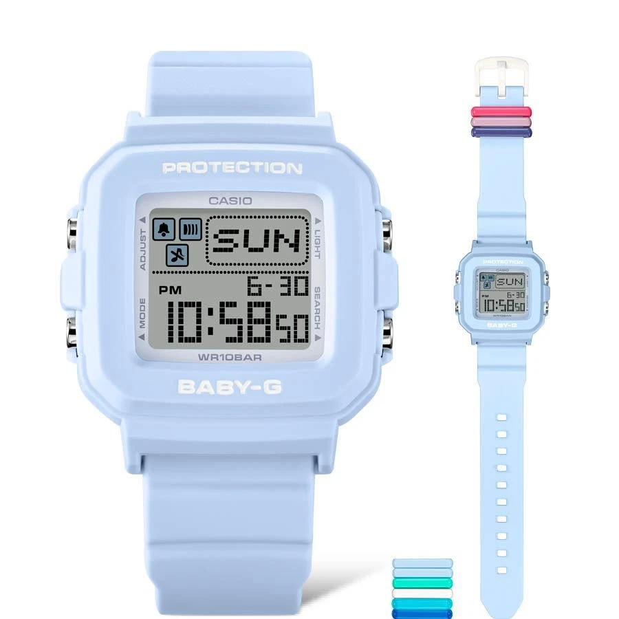 Casio G-Shock Wrist Watch Baby G Blue White BGD10L-2 - Image 1 of 1