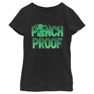 Girl's Star Wars: The Mandalorian Grogu St. Patrick's Day Galaxy Stars Pinch Pro - Picture 1 of 12