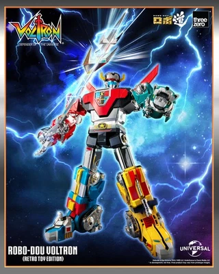 Threezero Voltron Defender Of The Universe ROBO-DOU Voltron Figure Anime New - Image 1 of 4