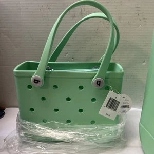 Bitty Bogg Bag Light Green Tote - Picture 1 of 2