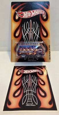 Coche de cena Hot Wheels Japón Convention Dodge A100 azul Foto 1 de 2