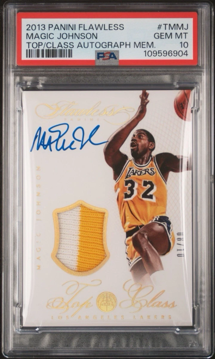 【Magic Johnson】PSA10 Express Lane Gold Magic Johnson Professional Sports Authenticator (PSA) Grade 10