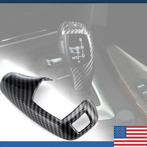 Cubierta de cambio de marchas estilo fibra de carbono para BMW X3 X4 X5 X6 328i 535i 320i 335i F20 - Imagen 1 de 12
