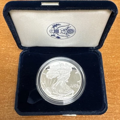 Moneda de plata American Eagle 2001 W 1 oz .999 prueba Foto 1 de 4