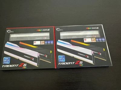 G.SKILL Trident Z5 RGB 64GB (4x16GB) DDR5-6400 RAM (F5-6400J3239G32GX2-TZ5RW) - Image 1 of 2