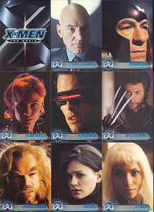X-MEN LA PELÍCULA 1 2000 TOPPS JUEGO COMPLETO DE CARTAS BASE DE 72 MARVEL - Imagen 1 de 2