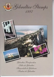 Gibraltar "BUTTERFLIES~ CATS ~ ROYALTY ~ WAR SHIPS ~ XMAS" 1997 Year Pack / Book - Picture 1 of 11