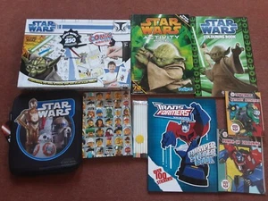 Star Wars Comic Maker Set, Big Nate Angry Birds, Transformers Read Sticker Books - Bild 1 von 3