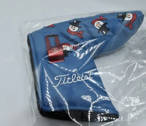 Scotty Cameron 2003 Dancing Snowman Putter Cover / Blade / Blue - Picture 1 of 7